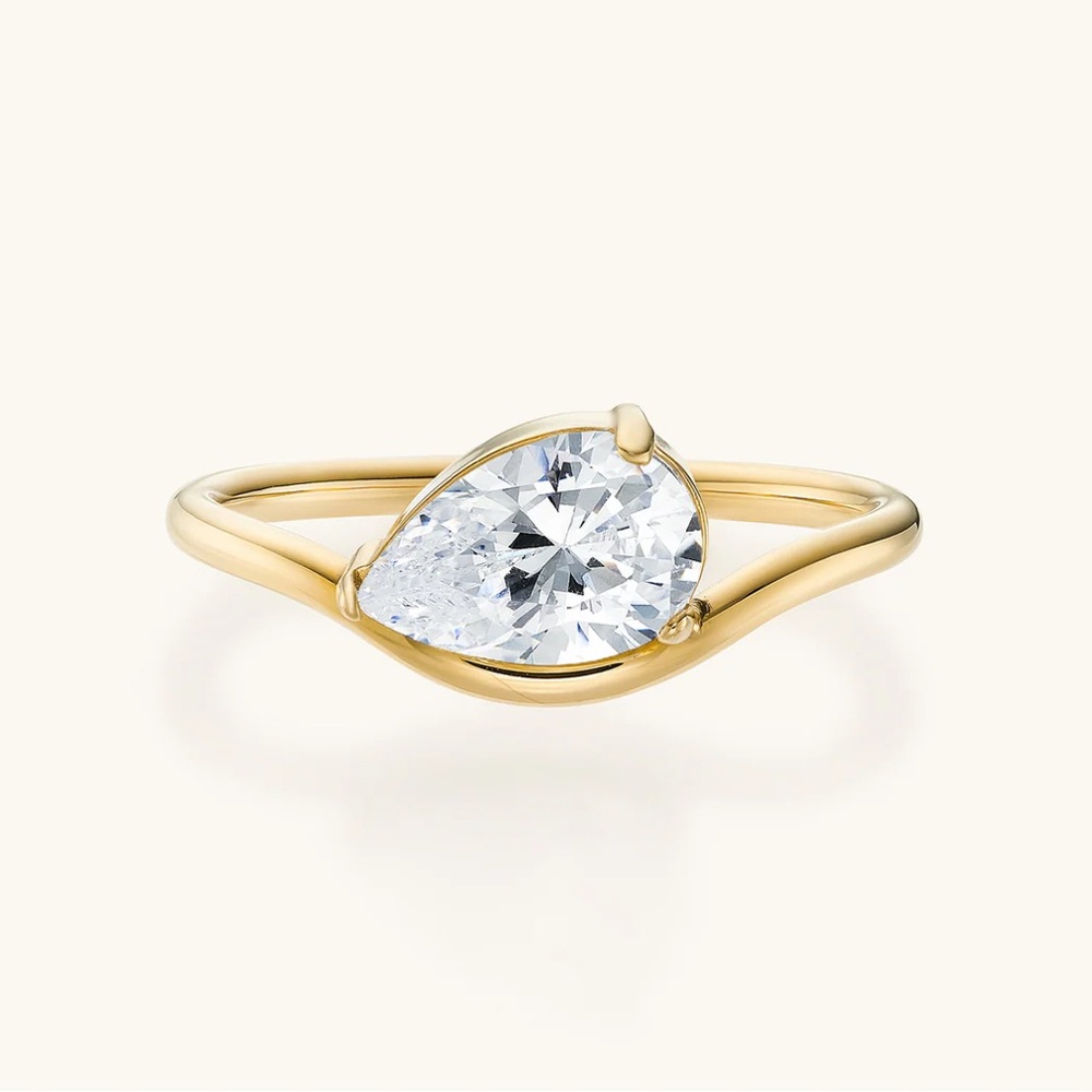 Indigo Lune Pia Pinky Ring